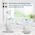 thumbnail image 2 of Desk Lamp LED, Desk Lamps with 3 Lighting Modes and Stepless Dimming, Desk Light 360 ° Flexible Gooseneck with Pen Holder & Mobile Phone Stand for Reading Kids Dorm, 2 of 6