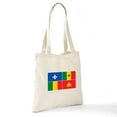 thumbnail image 6 of CafePress - Creole Flag Tote Bag - Unisex Canvas Tote Bag, Beige, 1-Piece, 6 of 6