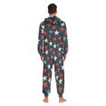 thumbnail image 7 of joogoo Stars Retro Unisex Adults Onesies Pajamas Jumpsuits L, 7 of 7