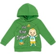 thumbnail image 2 of CoComelon JJ Infant Baby Boys Fleece Pullover Hoodie and Pants Outfit Set Infant to Toddler, 2 of 5