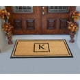 thumbnail image 4 of A1 Home Collections Hand-Crafted Rubber Coir Doormat Double/Single Door Mat for Outdoor 24x48 inch, 4 of 7