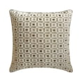 thumbnail image 5 of The HomeCentric King / Queen / Twin Grey Decorative Full 68"x18" Bed Runner WITHOUT Pillow Cover, Checkered, Beaded, Hand Embroidery Bed Scarf on Velvet fabric - The Brick Effect, 5 of 5