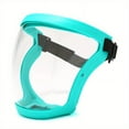 thumbnail image 5 of Unisex Full Shield Mask Transparent Moto Cycling Windproof Mask Dustproof Anti-wind Welding Safety Glasses Protection Face Mask, 5 of 5