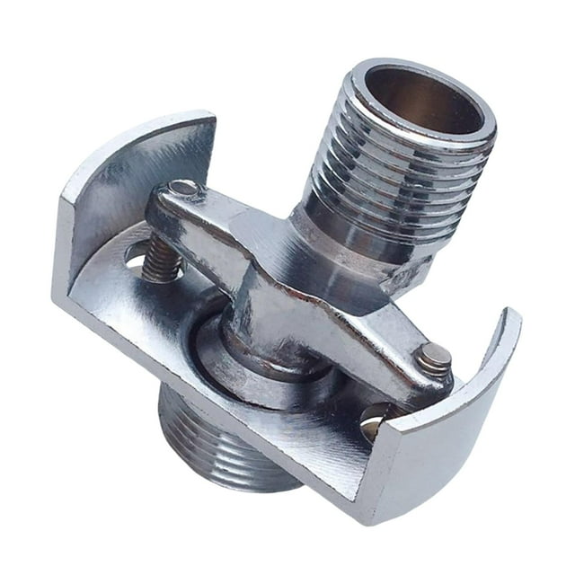 Adaptador de grifo de ducha Adaptador de grifo de bañera de pie de garra de cobre Parte de pie curvo en ángulo Fácil instalación Montaje en pared 0-40 Corto 18mm SM SunniMix Adaptador de grifo de ducha