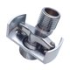 thumbnail image 1 of Adaptador de grifo de ducha, accesorio de montaje en pared, grifo universal para bañera con patas Corto 18mm, 1 of 9