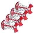 thumbnail image 2 of Estacas para tienda de campaña, gancho para clavos de suelo de aleación de aluminio, hebilla de cuerda de viento, 4 Uds., 2 of 8