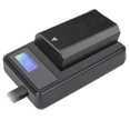 thumbnail image 4 of Camera Battery Charger Camera Battery Desktop Chargers SEIVI  E12  Camera Battery LCD Charging Display USB Intelligent Desktop Chargers For   100D   M   M2   M10 Single Slot, 4 of 8