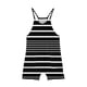 thumbnail image 3 of Odeerbi 5-14 Años Niñas Traje de Verano Lindo Rayado Camisola Romper Casual Transpirable Cómodo Combinados Pantalones Cortos Con Bolsillos, 3 of 6