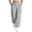 Gray(New&Hot), variant on ZHYou No Boundarie Fleece Sweatpants for Women Casual Soft Stretch High Waist Cuffed Leg Loose Fall Winter Pants with Pockets,Black,Size M