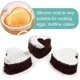 thumbnail image 4 of Silicone Cake Molds, 10pcs Reusable Silicone Baking Molds Silicone Mold For Muffins, Cupcake, Cake And Jelly Heart Shape, 4 of 4