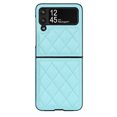 thumbnail image 2 of Allytech Samsung Galaxy Z Flip 3 (6.7" 2021 Release)( Cover, Luxury Fashion Leather Texture Case Shockproof Anti-drop Anti-fingerprint Elegant Case for Girls & Women For Samsung Galaxy Z Flip 3, Blue, 2 of 5