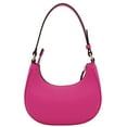 thumbnail image 5 of FashionPuzzle Small Crescent Shoulder Bag Underarm Purse (Fuchsia), 5 of 7