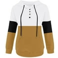 thumbnail image 4 of LYXSSBYX Sweatsuits 2pcs Sets Womens Plus Size Women's Fashion Printing Hooded Loose Long Sleeve Tops Casual Sweatshirt Tops, 4 of 5