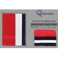 thumbnail image 3 of Ruvanti Bath Towels 4 Pcs (27x54 Inch, Multi Color) 100% Cotton Extra Large Bathroom Towel Set. Super Soft, Highly Absorbent, Quick Dry, Lightweight & Washable Luxury Towels for Bathroom, Home, Hotel, 3 of 9