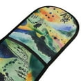 thumbnail image 4 of Yayeee Double Oven Mitt Kitchen Heat Resistant Baking 35" x7" Quilted Glove, Art Field, 4 of 6