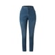thumbnail image 4 of Jeggings con forro polar para mujer, tallas grandes - Cintura alta, sin cremallera, denim elástico, pantalones térmicos de invierno - L-XXXXL, 4 of 7
