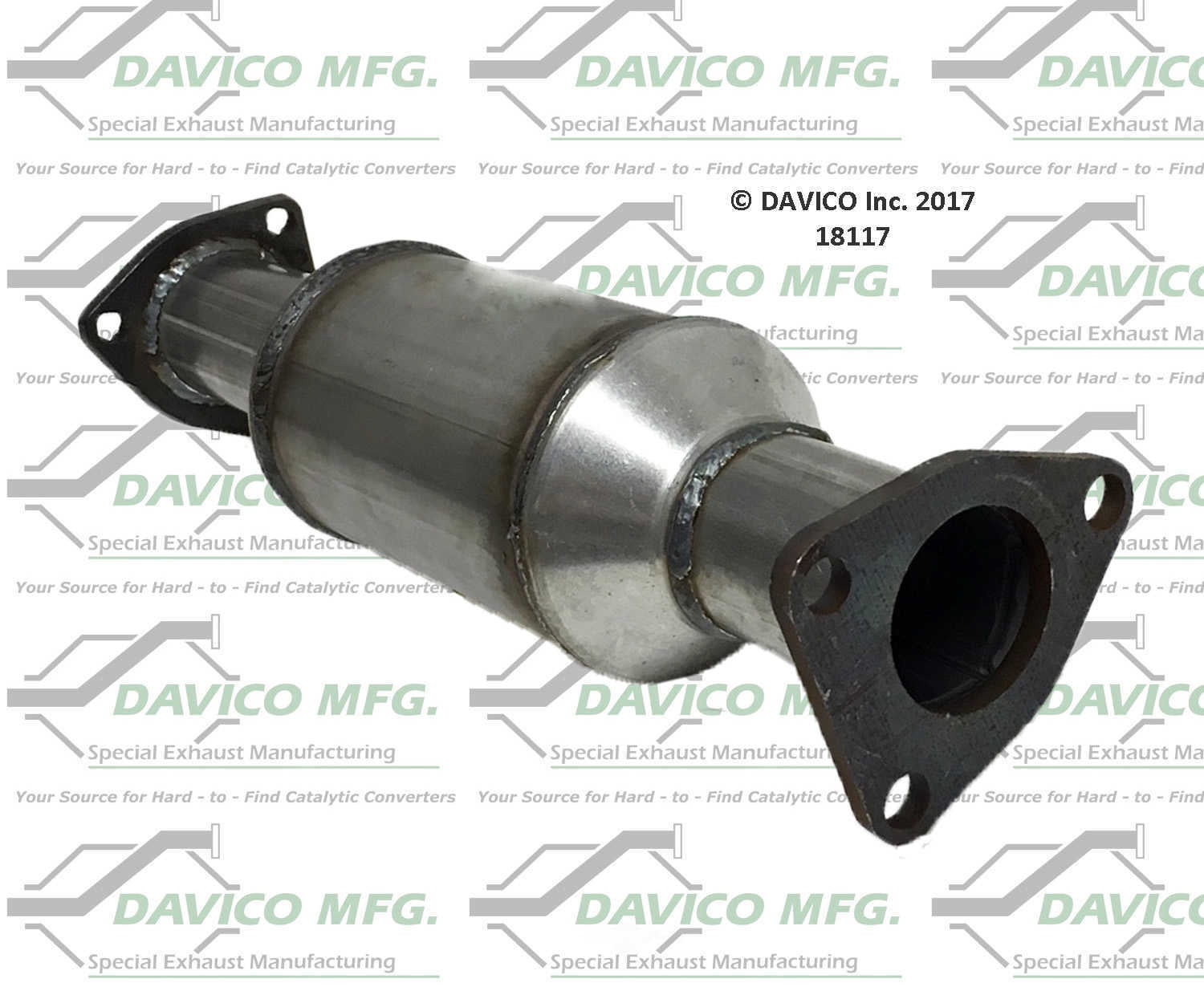 Davico Mfg 18117 Direct-Fit Catalytic Converter