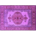 thumbnail image 1 of Ahgly Company Indoor Rectangle Oriental Purple Industrial Area Rugs, 8' x 10', 1 of 4