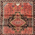 thumbnail image 1 of Ahgly Company Indoor Square Traditional Saffron Red Persian Area Rugs, 8' Square, 1 of 6
