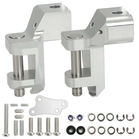 Footrest Footpeg Lowering Mounts Kit Driver Footrest Foot Pegs For BMW R1200RT