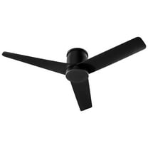 Oxygen Lighting - Adora - 52 Inch Hugger Ceiling Fan-Black Finish