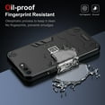 thumbnail image 6 of JTCASES for iPhone 8 Plus/7 Plus Case, Military Grade Drop Resistant Magnetic Cover Shockproof Rugged Hybird PC TPU Shell for iPhone 8 Plus/7 Plus (5.5") Anti-slip, Black, 6 of 7