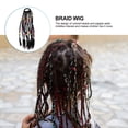 thumbnail image 2 of 2 extensiones de cola de caballo trenzada para niñas, pelucas de colores, 2 of 7