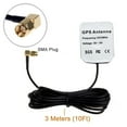 Sma Male Gps Car Aerial Signal Antenna 9 Feet Cable 1575Mhz