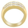 thumbnail image 2 of 14K Yellow Gold 1ct. TDW Princess and Baguette-Cut Diamond Ring(H-I, SI1-SI2), 2 of 5