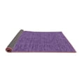 thumbnail image 2 of Ahgly Company Indoor Rectangle Solid Purple Modern Area Rugs, 3' x 5', 2 of 4
