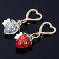 thumbnail image 6 of Cute Strawberry keychain - Daisy Flower Heart Key rings - Bag Charms Purse Accessories Decor for Women Girl Gift, 6 of 6