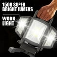thumbnail image 3 of Bell + Howell Bionic Black 1 Piece 1000 Lumen Portable Rechargeable Waterproof Multi Position Dual COB LED Work Light, 3 of 6