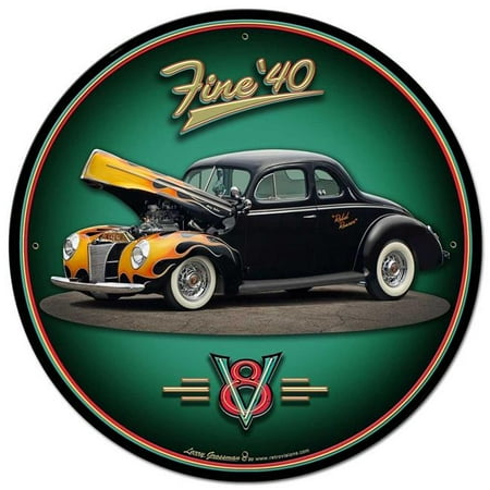 

28 x 28 in. 1940 Coupe Vintage Metal Sign