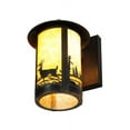 thumbnail image 4 of Meyda 142107 8 in. Fulton Deer Creek 1 Light Wall Sconce, Beige Vintage Copper, 4 of 4