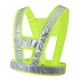 thumbnail image 3 of Chaleco de seguridad reflectante de alta visibilidad para obras de construcción, carreras Amarillo fluorescente (tira reflectante de celosía), 3 of 7