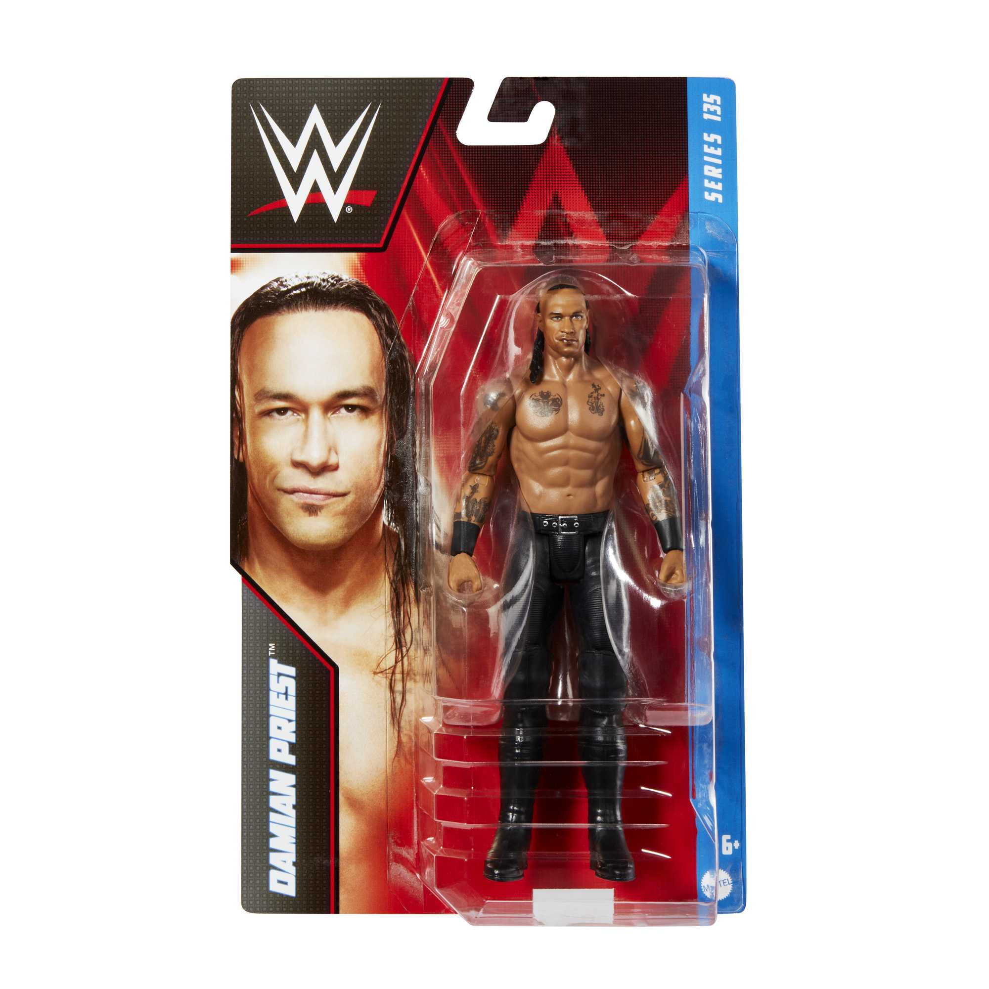 WWE Action Figures, Damian Priest, Posable Collectible with Articulation, 6-inch