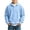 Light Blue, variant on BXJX Boys Button Sweatshirts Size 8 T, Waffle Knit School Long Sleeve Lapel Collar Pullover Tops Army Green