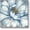 Fleur, variante sur Art Mural sur Toile Abstrait Bleu Marine et Or Décoration de Salon Peinture Moderne Abstraite sur Toile Image Encadrée Oeuvre d'Art Chambre Salle de Bain Cuisine Décoration Ensemble de 4 Pcs (Bleu, 12"x12"x4pcs)