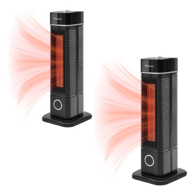Kit Set 2 Calentadores Calefactor Oscilatorio 60° Torre