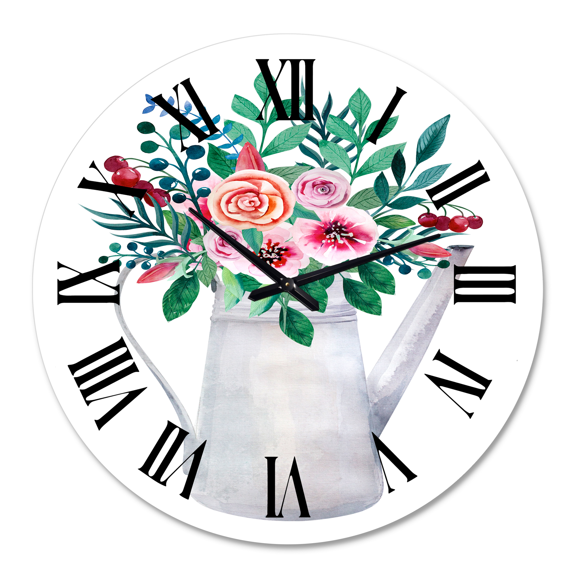 Designart 36 in Quartz Traditional Wall Clock