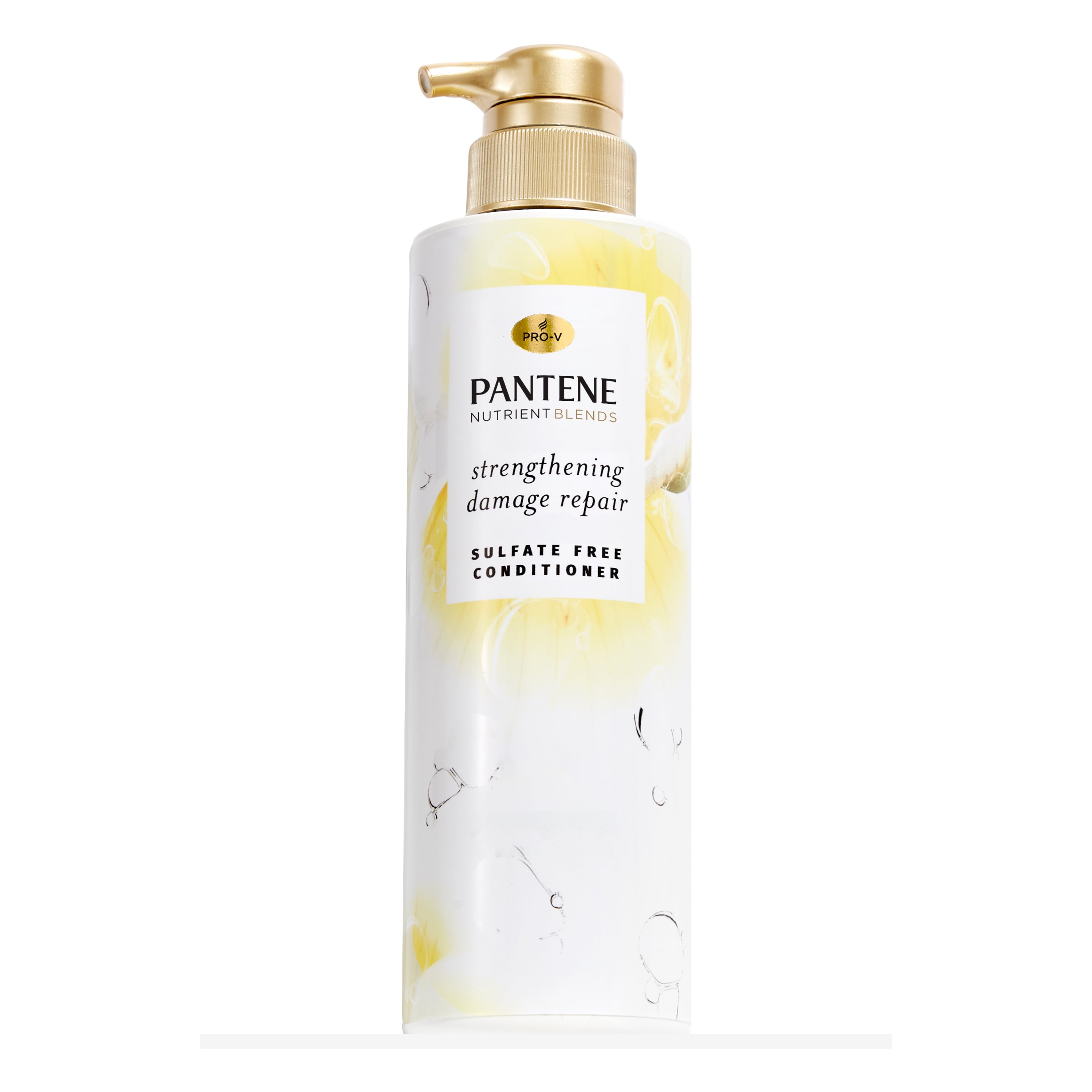 Pantene Nutrient Blends Strengthening Damage Repair Sulfate Free Conditioner with Castor Oil, 13.5 oz