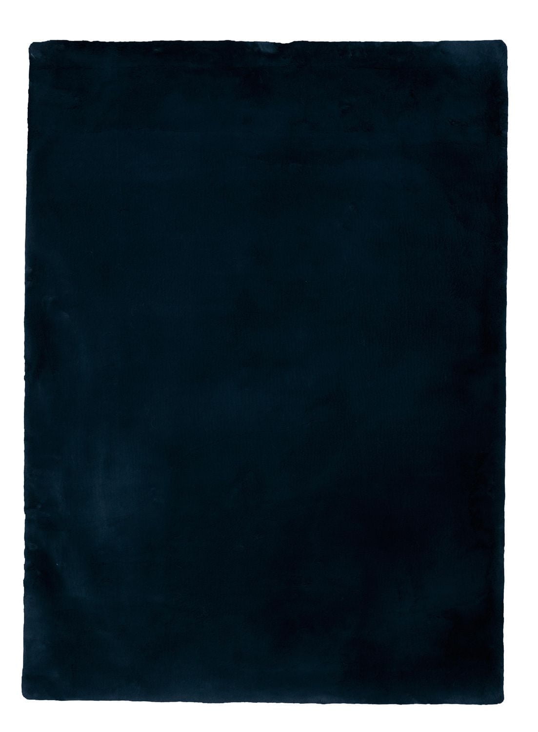 Maven Faux Rabbit Navy 3 ft. x 5 ft. Accent Rug