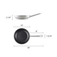 thumbnail image 4 of Excellante 9 1/2" 18/8 Stainless Steel fry pan quantum 2, comes in each, 4 of 4