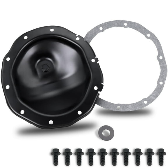 KOONDHEEND 697-706 Rear Differential Cover, Replacement for Chevrolet, GMC, with Gasket and 10 Screws