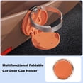 thumbnail image 2 of Car Door Cup Holder, Foldable Clip On Drink Holder for Bottle Coffee Cup, Multi Function Large Caliber Beverage Rack, Auto Accessory for Vehicle Truck, 2 of 6