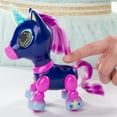 thumbnail image 5 of Zoomer - Zupps Tiny Unicorns, Midnight, Interactive Unicorn with Light-up Horn, for Ages 4 and up, 5 of 8