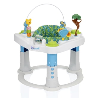 Fisher-Price Palm Paradise Bouncer Jumperoo, Baby Jumping Play