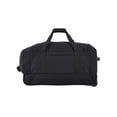 thumbnail image 6 of Protege Everyday Journey 25 in Medium Rolling Travel Duffel with GPS Pocket, Black, 6 of 11