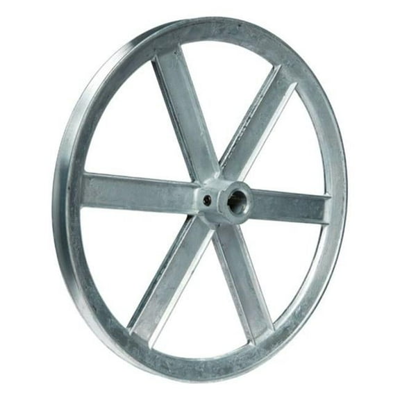 Chicago Die Cast 10 in. D Zinc Single V Grooved Pulley
