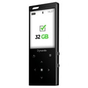 SAMVIX Dynamite Kosher MP3 Player 32GB w/ Bluetooth, Touch,Voice Recorder- Black
